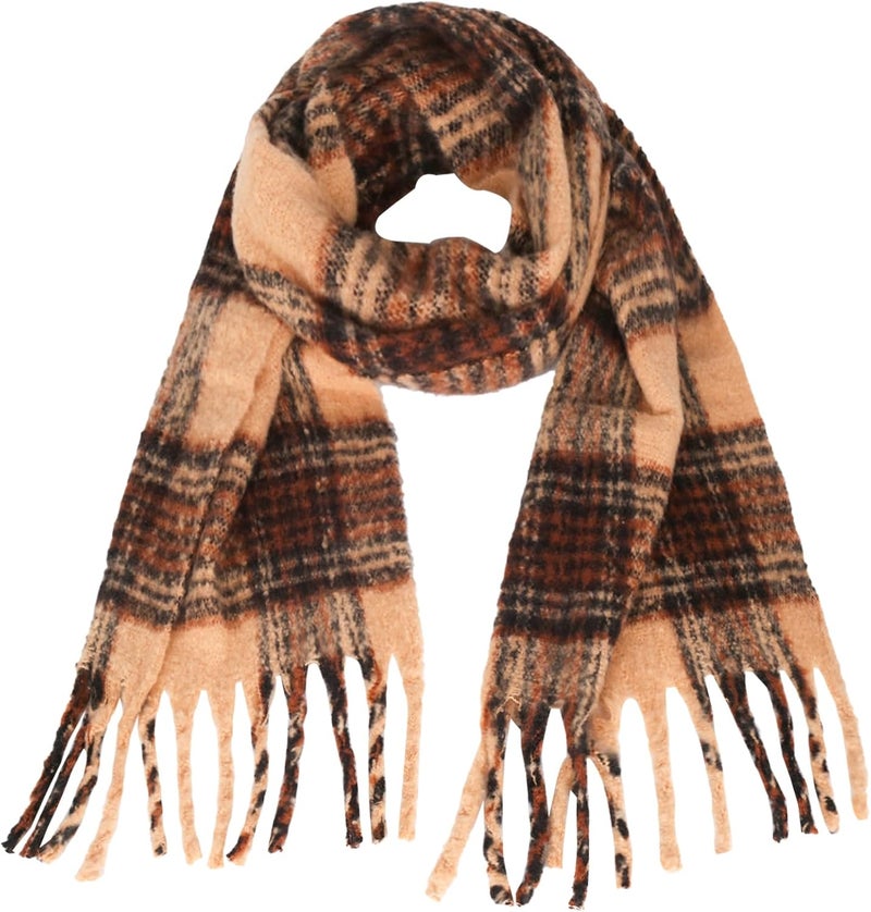 EXTREE Scarfs for Women Pashmina Silky Shawl Wrap for Evening Dressing Blanket Open Front Poncho Cape - Image 1